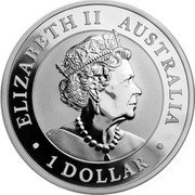 Australia 1 Dollar (Australian Koala) ELIZABETH II AUSTRALIA 1 DOLLAR JC coin obverse Australia 1 Dollar (Australian Koala) ELIZABETH II AUSTRALIA 1 DOLLAR JC coin obverse