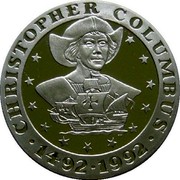 Spain ECU 500th Anniversary Discovery of America 1992 X# M40 CHRISTOPHER COLUMBUS 1492 1992 coin reverse Spain ECU 500th Anniversary Discovery of America 1992 X# M40 CHRISTOPHER COLUMBUS 1492 1992 coin reverse