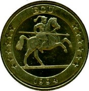 Spain ECU Catalunya 1994 X# M62 ECU 1994 coin obverse Spain ECU Catalunya 1994 X# M62 ECU 1994 coin obverse
