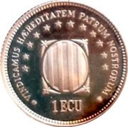 Spain 1 Ecu Enric Prat de la Riba i Sarra 1994 VINDICAMUS HEREDITATEM PATRUM NOSTRORUM 1 ECU ENRIC PRAT DE LA RIBA I SARRA coin obverse Spain 1 Ecu Enric Prat de la Riba i Sarra 1994 VINDICAMUS HEREDITATEM PATRUM NOSTRORUM 1 ECU ENRIC PRAT DE LA RIBA I SARRA coin obverse