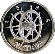 Spain 1 ECU Homage to the Navy - Nautillus 1996 â™”M X# M16 NAUTILUS coin reverse Spain 1 ECU Homage to the Navy - Nautillus 1996 â™”M X# M16 NAUTILUS coin reverse