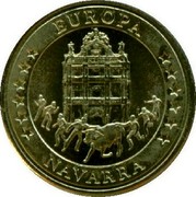 Spain ECU Navarra 1994 X# M64 EUROPA NAVARRA coin reverse Spain ECU Navarra 1994 X# M64 EUROPA NAVARRA coin reverse