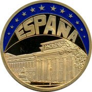 Spain Ecu Prado Museum Spain 1998 ESPAÑA coin obverse Spain Ecu Prado Museum Spain 1998 ESPAÑA coin obverse