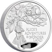 UK 1 Pound (Alice's Adventures In Wonderland) ALICE’S ADVENTURES IN WONDER LAND coin reverse UK 1 Pound (Alice's Adventures In Wonderland) ALICE’S ADVENTURES IN WONDER LAND coin reverse