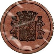 Spain 1.-Pta (Madrid) PLUS ULTRA coin reverse Spain 1.-Pta (Madrid) PLUS ULTRA coin reverse