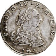 Spain 1 Real (Carolo IV) CAROLO IV D G H R S coin obverse Spain 1 Real (Carolo IV) CAROLO IV D G H R S coin obverse