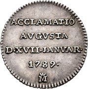 Spain 1 Real (CAROLVS IV) 1789 ACCLAMATIO AVGVSTA D XVII JANVAR M coin reverse Spain 1 Real (CAROLVS IV) 1789 ACCLAMATIO AVGVSTA D XVII JANVAR M coin reverse