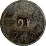 Spain 10 Centimos (Sindicat Rural Cooperatiu) KM# 4 coin reverse