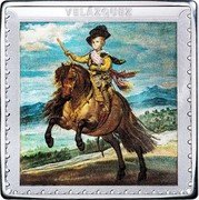 Spain 10 Euro 200 years of the Prado Museum - Velazquez 2019  Proof VELÁZQUEZ coin reverse