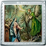 Spain 10 Euro El Greco (La Anunciacion) 2019 M EL GRECO coin reverse