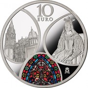 Spain 10 Euro Ages of Europe - Gothic 2020 10 EURO M coin reverse Spain 10 Euro Ages of Europe - Gothic 2020 10 EURO M coin reverse