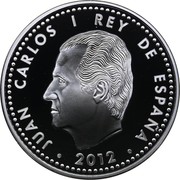 Spain 10 Euro Centenary of the Spanish Olympic Committee 2012 M Proof JUAN CARLOS I REY DE ESPAÑA 2012 coin obverse Spain 10 Euro Centenary of the Spanish Olympic Committee 2012 M Proof JUAN CARLOS I REY DE ESPAÑA 2012 coin obverse