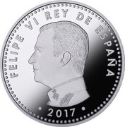 Spain 10 Euro International Year of Sustainable Tourism for Development 2017 M 2017 FELIPE VI REY DE ESPAÑA coin obverse Spain 10 Euro International Year of Sustainable Tourism for Development 2017 M 2017 FELIPE VI REY DE ESPAÑA coin obverse