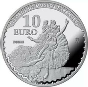 Spain 10 Euro Thyssen-Bornemisza Museum. Juan Gris - Degas 2017 M M TESOROS DE MUSEOS ESPAÑOLES DEGAS coin reverse Spain 10 Euro Thyssen-Bornemisza Museum. Juan Gris - Degas 2017 M M TESOROS DE MUSEOS ESPAÑOLES DEGAS coin reverse