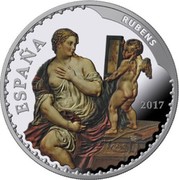 Spain 10 Euro Rubens - Murillo 2017 M Proof ESPAÑA RUBENS 2017 coin obverse Spain 10 Euro Rubens - Murillo 2017 M Proof ESPAÑA RUBENS 2017 coin obverse