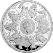 UK 10 Pounds The Queen's Beasts 2021 Proof THE QUEEN’S BEASTS 2021 coin reverse UK 10 Pounds The Queen's Beasts 2021 Proof THE QUEEN’S BEASTS 2021 coin reverse