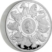 UK 10 Pounds The Queen's Beasts (Piedfort) 2021 Proof THE QUEEN’S BEASTS 2021 coin reverse UK 10 Pounds The Queen's Beasts (Piedfort) 2021 Proof THE QUEEN’S BEASTS 2021 coin reverse