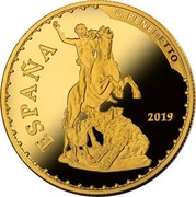 Spain 100 Euro Giovanni di Benedetto 2019 M G. BENEDETTO ESPAÑA 2019 coin obverse