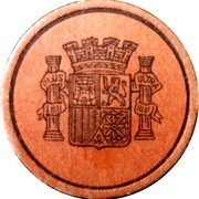 Spain 15 Centimos (Alfonso XIII) PLUS ULTRA coin reverse