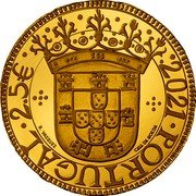 Portugal 2.5 Euro Escudo De Sao Tome 2021 CDM 2021 PORTUGAL 2.5€ R. VASQUEZ CASA DA MOEDA coin obverse Portugal 2.5 Euro Escudo De Sao Tome 2021 CDM 2021 PORTUGAL 2.5€ R. VASQUEZ CASA DA MOEDA coin obverse