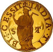 Portugal 2.5 Euro Escudo De Sao Tome 2021 CDM S T INDIA TI BI C ESSIT coin reverse Portugal 2.5 Euro Escudo De Sao Tome 2021 CDM S T INDIA TI BI C ESSIT coin reverse
