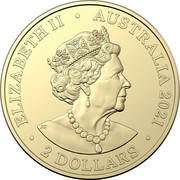 Australia 2 Dollars Indigenous Military Service 2021 C UNC in Coincard ELIZABETH II AUSTRALIA 2021 2 DOLLARS JC coin obverse Australia 2 Dollars Indigenous Military Service 2021 C UNC in Coincard ELIZABETH II AUSTRALIA 2021 2 DOLLARS JC coin obverse