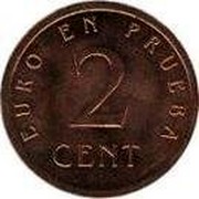 Spain 2 Euro Cent Churriana 1998 X# ME62 EURO EN PRUEBA 2 CENT coin obverse Spain 2 Euro Cent Churriana 1998 X# ME62 EURO EN PRUEBA 2 CENT coin obverse