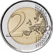 Spain 2 Euro (Mudejar Architecture of Aragon) 2 EURO LL coin reverse Spain 2 Euro (Mudejar Architecture of Aragon) 2 EURO LL coin reverse