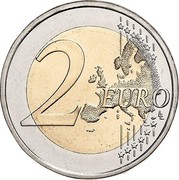Spain 2 Euro (10th Anniversary of the Economic Monetary Union) KM# 1142.1 2 EURO LL coin reverse Spain 2 Euro (10th Anniversary of the Economic Monetary Union) KM# 1142.1 2 EURO LL coin reverse
