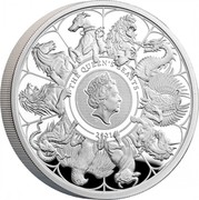 UK 2 Pounds The Queen's Beasts 2021 Proof THE QUEEN’S BEASTS 2021 coin reverse UK 2 Pounds The Queen's Beasts 2021 Proof THE QUEEN’S BEASTS 2021 coin reverse