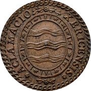 Spain 2 Reales (Carol IV bronze) XERICENSIS ACLAMACIO coin reverse Spain 2 Reales (Carol IV bronze) XERICENSIS ACLAMACIO coin reverse