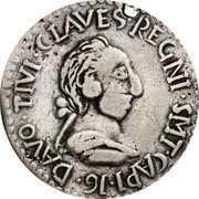 Spain 2 Reales (Davo Tivi Claves) DAVO TIVI CLAVES REGNI SMT CAPI 16 coin obverse Spain 2 Reales (Davo Tivi Claves) DAVO TIVI CLAVES REGNI SMT CAPI 16 coin obverse