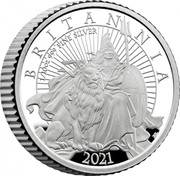 UK 20 Pence Britannia and the Lion 2021 Six-coin Proof set BRITANNIA 2021 1/10 OZ 999 FINE SILVER PJL 2021 coin reverse UK 20 Pence Britannia and the Lion 2021 Six-coin Proof set BRITANNIA 2021 1/10 OZ 999 FINE SILVER PJL 2021 coin reverse
