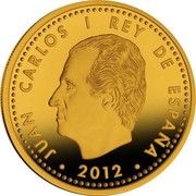 Spain 200 Euro Europe Program - Juan Gris 2012 ♔M JUAN CARLOS I REY DE ESPAÑA 2012 coin obverse Spain 200 Euro Europe Program - Juan Gris 2012 ♔M JUAN CARLOS I REY DE ESPAÑA 2012 coin obverse
