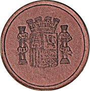 Spain 25 Centimos (Correos Numeral) PLUS ULTRA coin reverse Spain 25 Centimos (Correos Numeral) PLUS ULTRA coin reverse