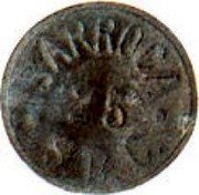 Spain 25 Centimos (Sindicat Rural Cooperatiu) KM# 6 SARROCA 25 S.R.C coin obverse