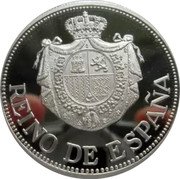 Spain 30 Euros Kingdom of Spain 1996 Proof REINO DE ESPAÑA coin reverse Spain 30 Euros Kingdom of Spain 1996 Proof REINO DE ESPAÑA coin reverse