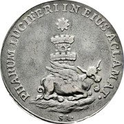Spain 4 Reales (CAROLUS IV PHARUM LUCIFERI) PHARUM LUCIFERI IN EIUS ACLAMAT / S A. coin reverse Spain 4 Reales (CAROLUS IV PHARUM LUCIFERI) PHARUM LUCIFERI IN EIUS ACLAMAT / S A. coin reverse