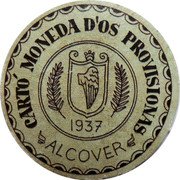Spain 40 Centimos (Alcover) CARTO MONEDA D'OS PROVISIONAS 1937 ALCOVER coin reverse Spain 40 Centimos (Alcover) CARTO MONEDA D'OS PROVISIONAS 1937 ALCOVER coin reverse