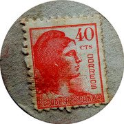 Spain 40 Centimos (Tortosa) 40 CTS CORREOS REPUBLICA ESPAÑOLA coin obverse Spain 40 Centimos (Tortosa) 40 CTS CORREOS REPUBLICA ESPAÑOLA coin obverse