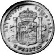 Spain 5 Pesetas Alfonso XIII 1890 X# 21 REY CONSTL. DE ESPAÑA M S 5 PESETAS M coin reverse Spain 5 Pesetas Alfonso XIII 1890 X# 21 REY CONSTL. DE ESPAÑA M S 5 PESETAS M coin reverse