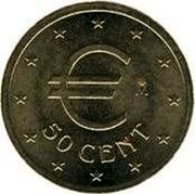 Spain 50 Cent Churriana 1998 X# ME66 50 CENT coin reverse Spain 50 Cent Churriana 1998 X# ME66 50 CENT coin reverse