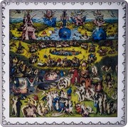 Spain 50 Euro The Garden of Earthly Delights 2016 ♔M Proof  coin obverse