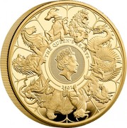 UK 500 Pounds The Queen's Beasts 2021 Proof THE QUEEN’S BEASTS 2021 coin reverse UK 500 Pounds The Queen's Beasts 2021 Proof THE QUEEN’S BEASTS 2021 coin reverse