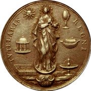 Portugal 500 Reis 1648 Kingdom Decimal coinage REGNI TVTELARIS coin reverse Portugal 500 Reis 1648 Kingdom Decimal coinage REGNI TVTELARIS coin reverse