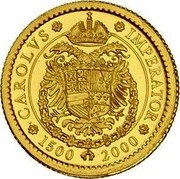 Spain 5000 Pesetas (V Centenary of King Charles V) CAROLVS IMPERATOR 1500-2000 coin obverse Spain 5000 Pesetas (V Centenary of King Charles V) CAROLVS IMPERATOR 1500-2000 coin obverse