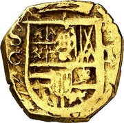 Spain Escudo (Philip III) KM# 42.2 S C I coin obverse Spain Escudo (Philip III) KM# 42.2 S C I coin obverse