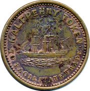 UK Halfpenny Token (Marsh & Sons) MARSH & SONS IMPORTERS CAPE TOWN coin obverse UK Halfpenny Token (Marsh & Sons) MARSH & SONS IMPORTERS CAPE TOWN coin obverse