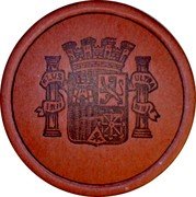 Spain Una Peseta (Especial Movil) PLUS ULTRA coin reverse Spain Una Peseta (Especial Movil) PLUS ULTRA coin reverse