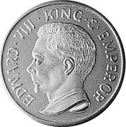 UK 1/2 Crown (Edward VIII) X# M3 EDWARD VIII KING & EMPEROR coin obverse UK 1/2 Crown (Edward VIII) X# M3 EDWARD VIII KING & EMPEROR coin obverse